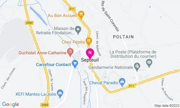 Localisation Mtre Renouard Michel