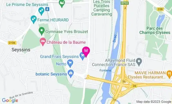 Localisation Mtre Podetti Cécile