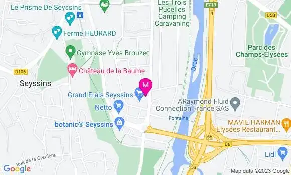 Localisation Mtre Boulet Anne