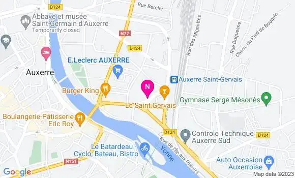 Localisation Mtre Degrève Jennifer