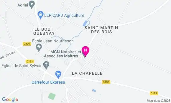 Localisation Mtre Michelland Clotilde