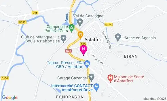 Localisation Mtre Escaffre Philippe