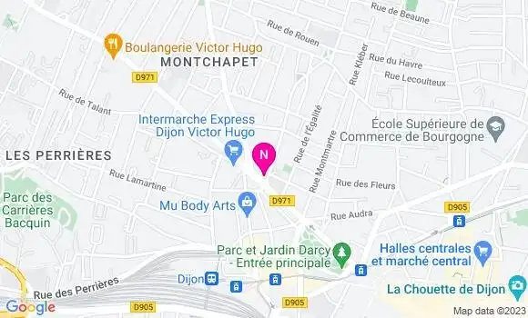 Localisation Mtre Chanut Maximilien