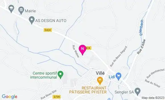 Localisation Mtre Speyser Brigitte