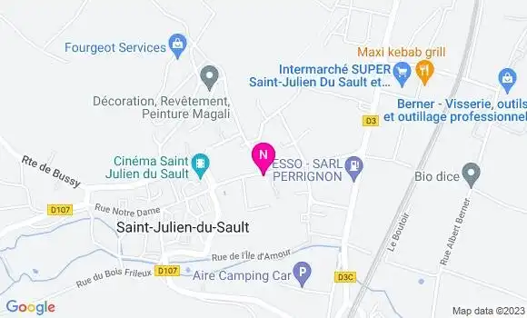 Localisation Mtre Le Dantec Véronique
