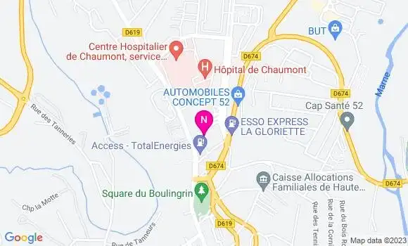 Localisation Mtre Larche Stéphanie