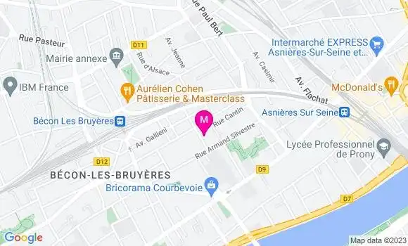 Localisation Mtre Binard Julien