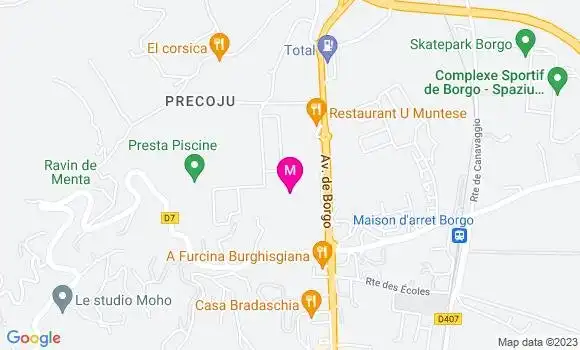 Localisation Mtre Comiti Pierre Jean