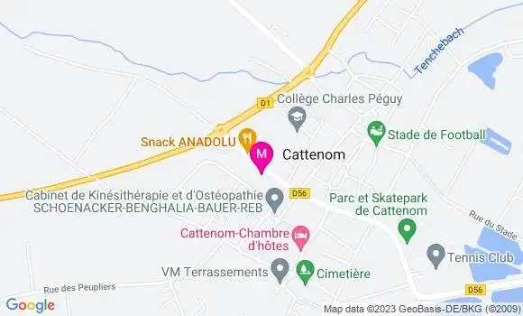 Localisation Mtre Laurent Olivier