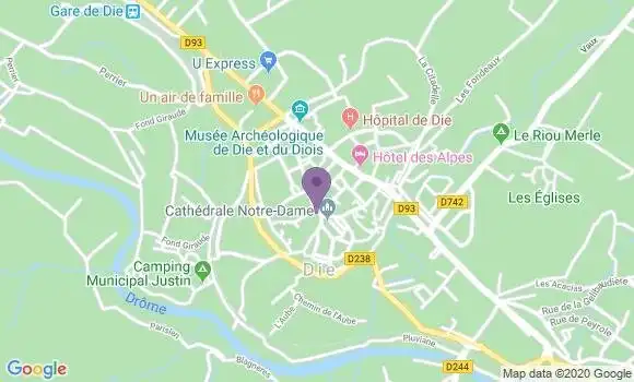 Localisation Mtre Derbias Valérie