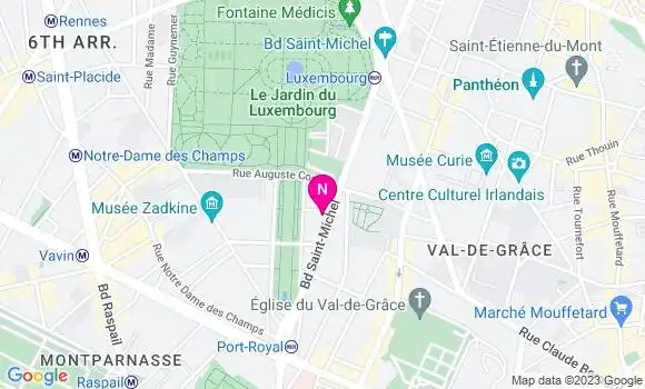 Localisation Mtre Defendini Julie