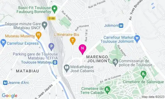 Localisation Mtre Mulet Nicolas