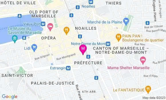 Localisation Mtre Journaud Hatet Benjamine