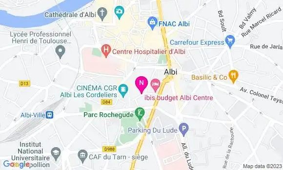 Localisation Mtre Mons Christophe