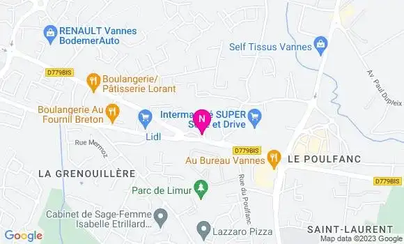 Localisation Mtre Guyot Manaïk