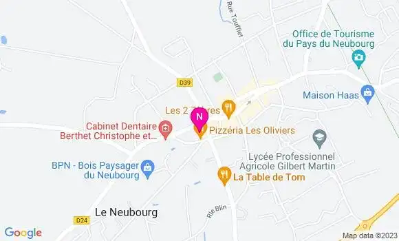 Localisation Mtre Berthemet Catherine