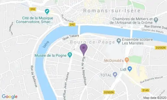 Localisation Mtre Gregoire Caroline