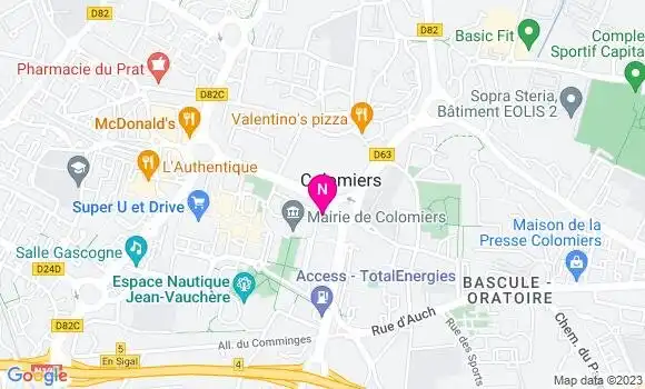 Localisation Mtre Legrigeois Patrick