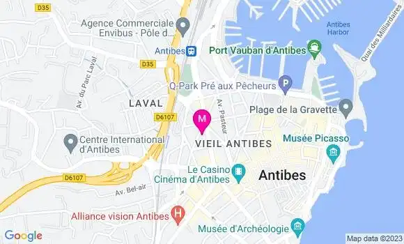 Localisation Mtre Dimeglio Cedric