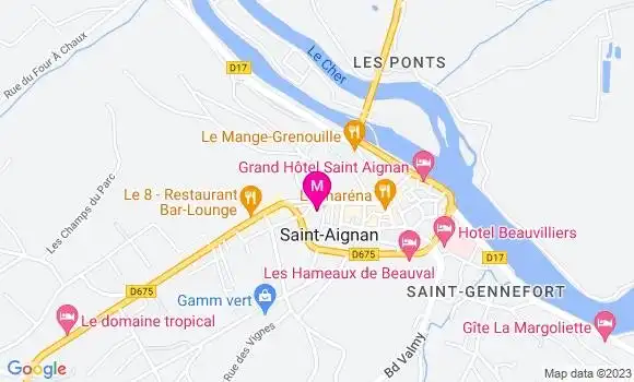 Localisation Mtre Feve Taphinaud Séverine