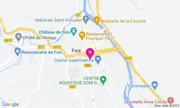 Localisation Mtre Da Silva Johanna