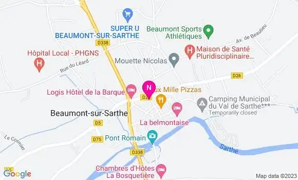 Localisation Mtre Boittin Estelle