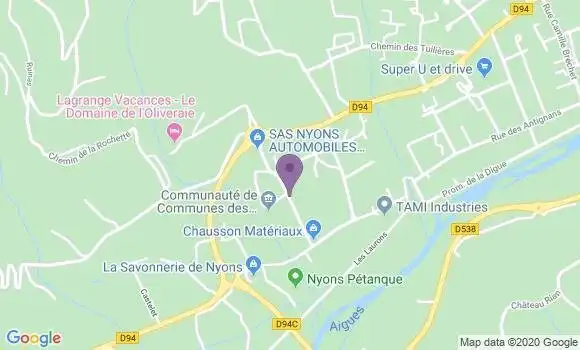 Localisation Mtre Ripert Nathalie