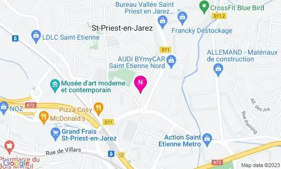 Localisation Mtre Abrial Ganaëlle