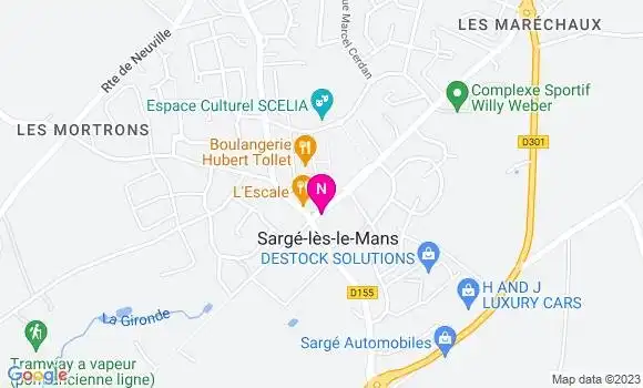 Localisation Mtre Cherubin Hervé