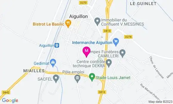 Localisation Mtre Roquebert Nathalie