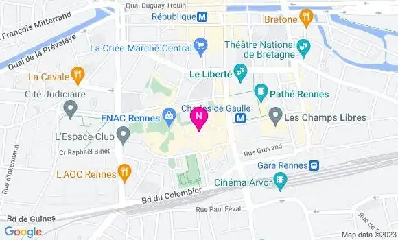 Localisation Mtre Hesteau Géraldine