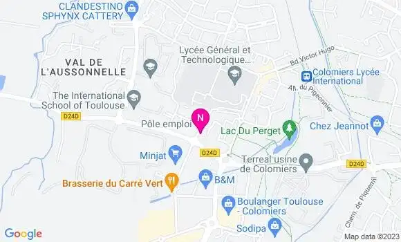 Localisation Mtre Laigo Carine