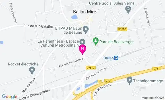 Localisation Mtre Brugerolle Jean Renaud