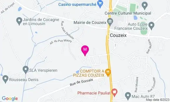 Localisation Mtre Taulier Jean Louis