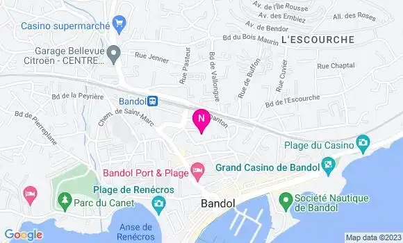 Localisation Mtre Deluca Ferrand Emmanuelle