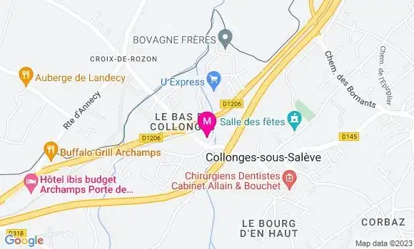 Localisation Mtre Saussac Fabrice