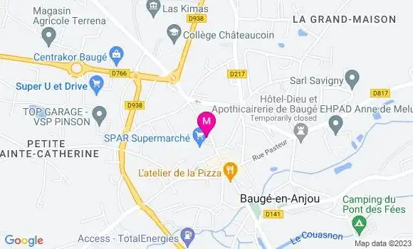 Localisation Mtre Gouret François