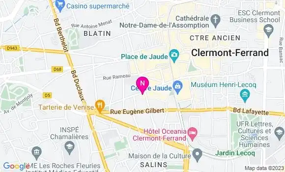 Localisation Mtre Dugat François