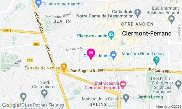 Localisation Mtre Gagner Hubert