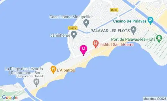 Localisation Mtre Noguier Bérengère
