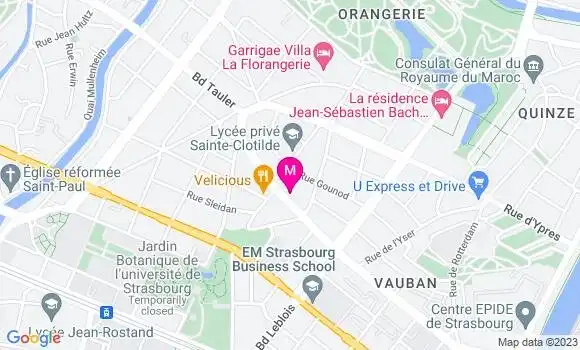 Localisation Mtre Leclerc Philippe