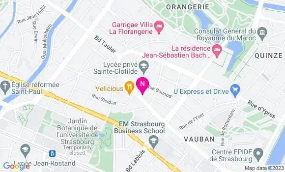 Localisation Mtre Faber Anne
