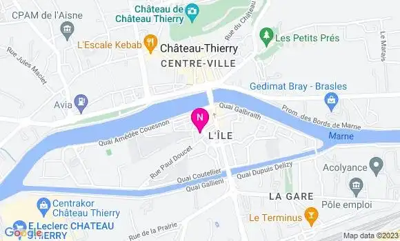 Localisation Mtre Diez Ariane