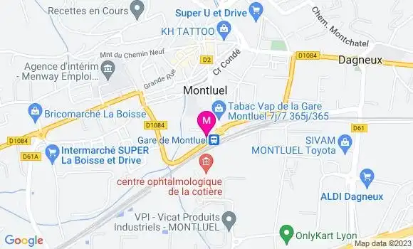Localisation Mtre Foray Hervé