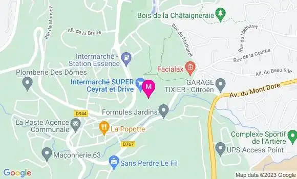 Localisation Mtre Allard Fabienne