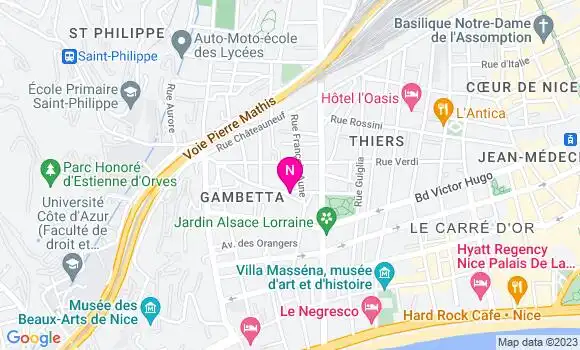 Localisation Mtre Baldacci Jean Louis