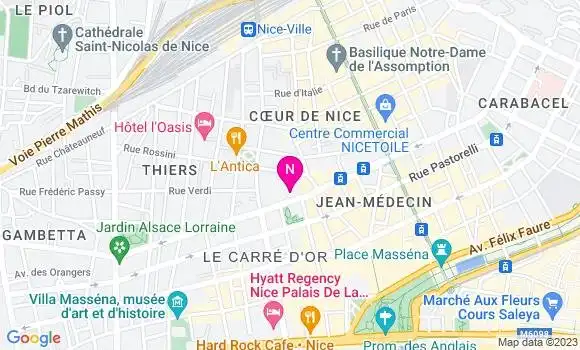 Localisation Mtre Debusigne Sabine