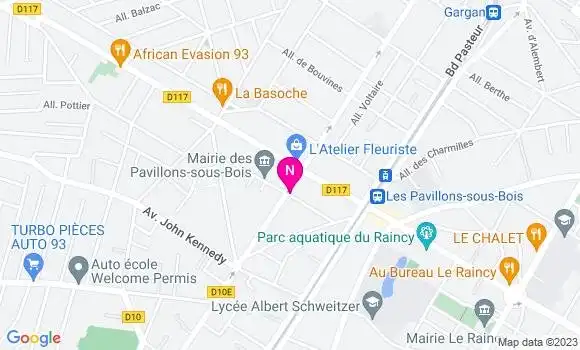 Localisation Mtre Seiler Nathalie