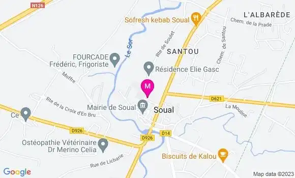 Localisation Mtre Combres Hélène