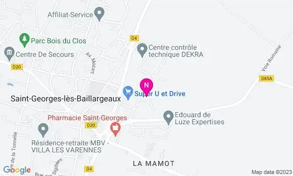 Localisation Mtre Gariteau Elise